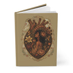 My Muse Hardcover Journal — Vintage Art Nouveau Floral Notebook