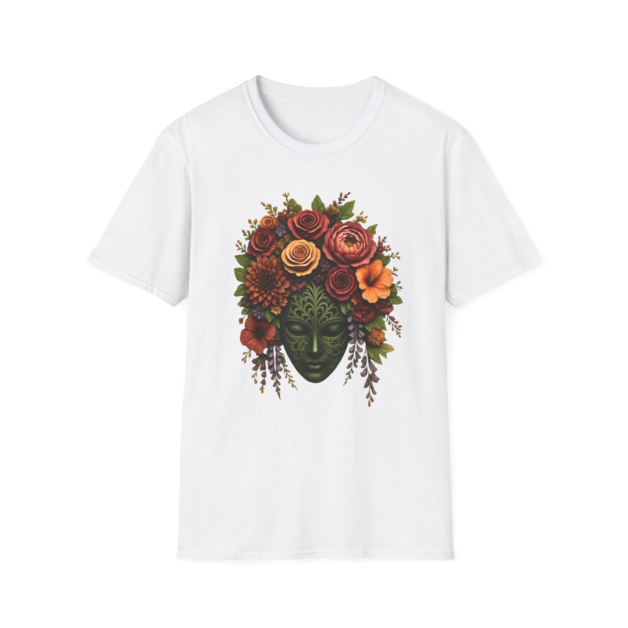 Black Mask Heart T-Shirt