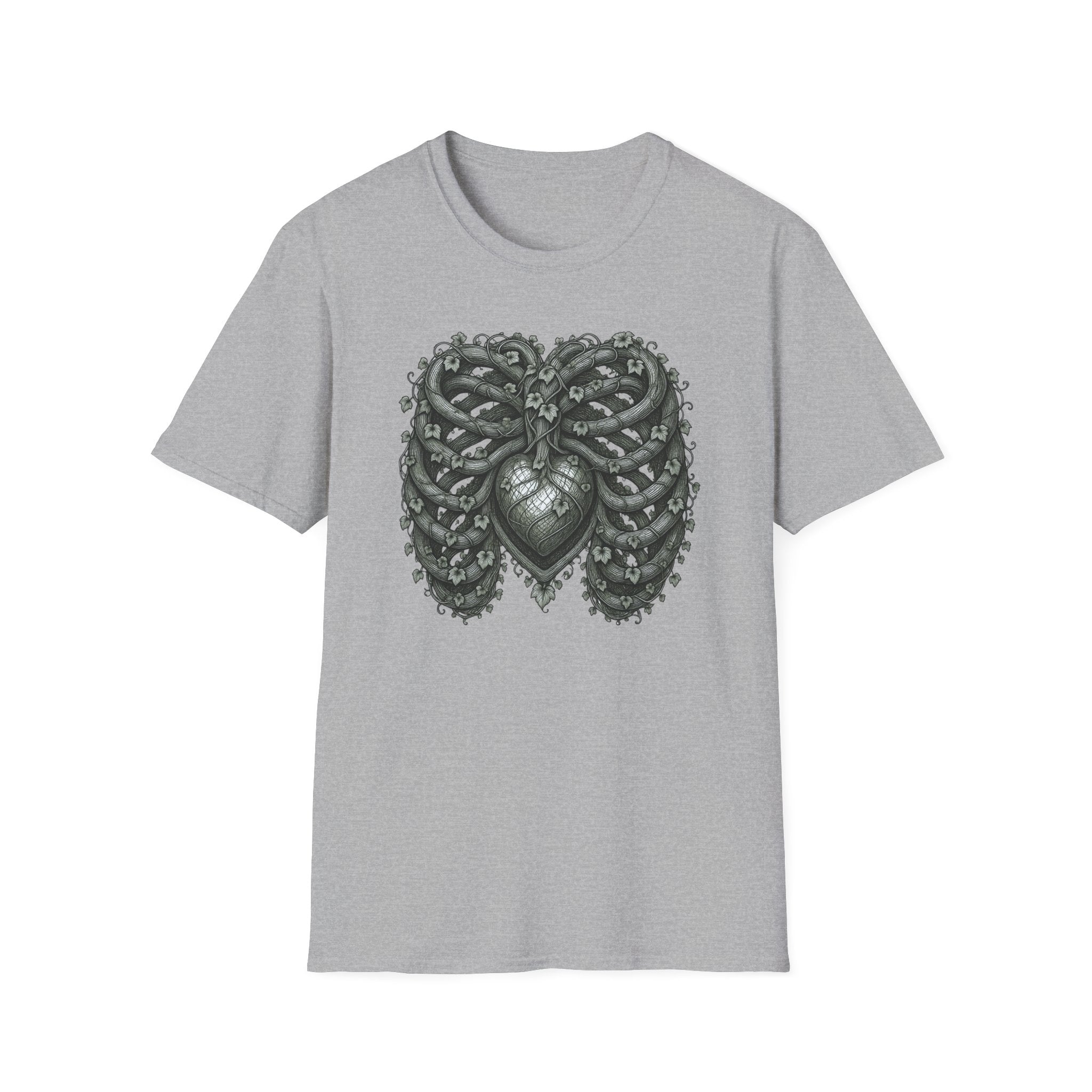 Etched Vine Ribcage T-Shirt