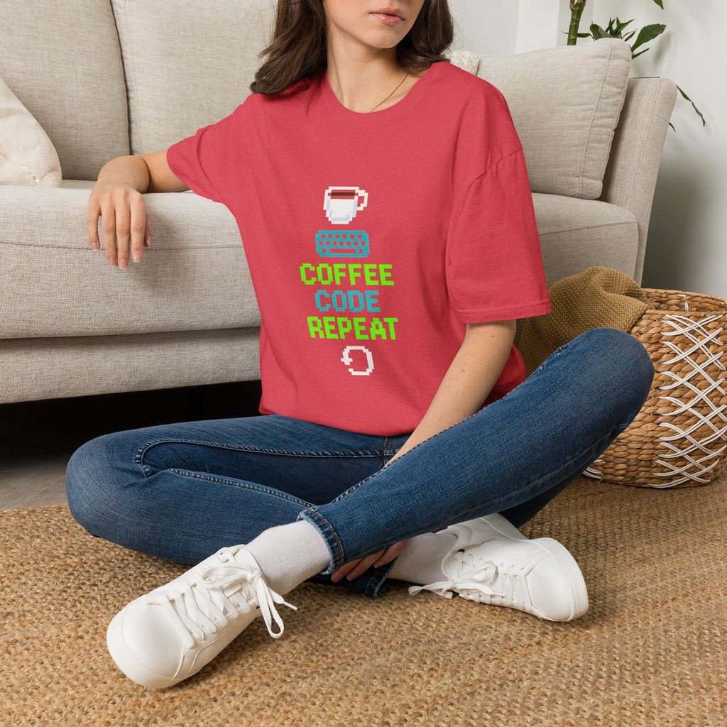 Coffee Code Repeat T-Shirt