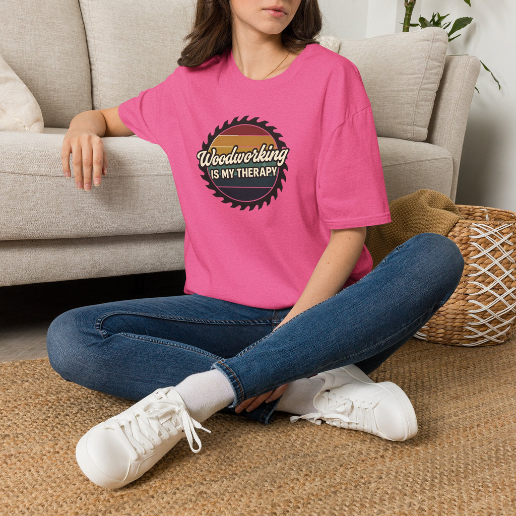 Woodworking Is My Therapy T-Shirt