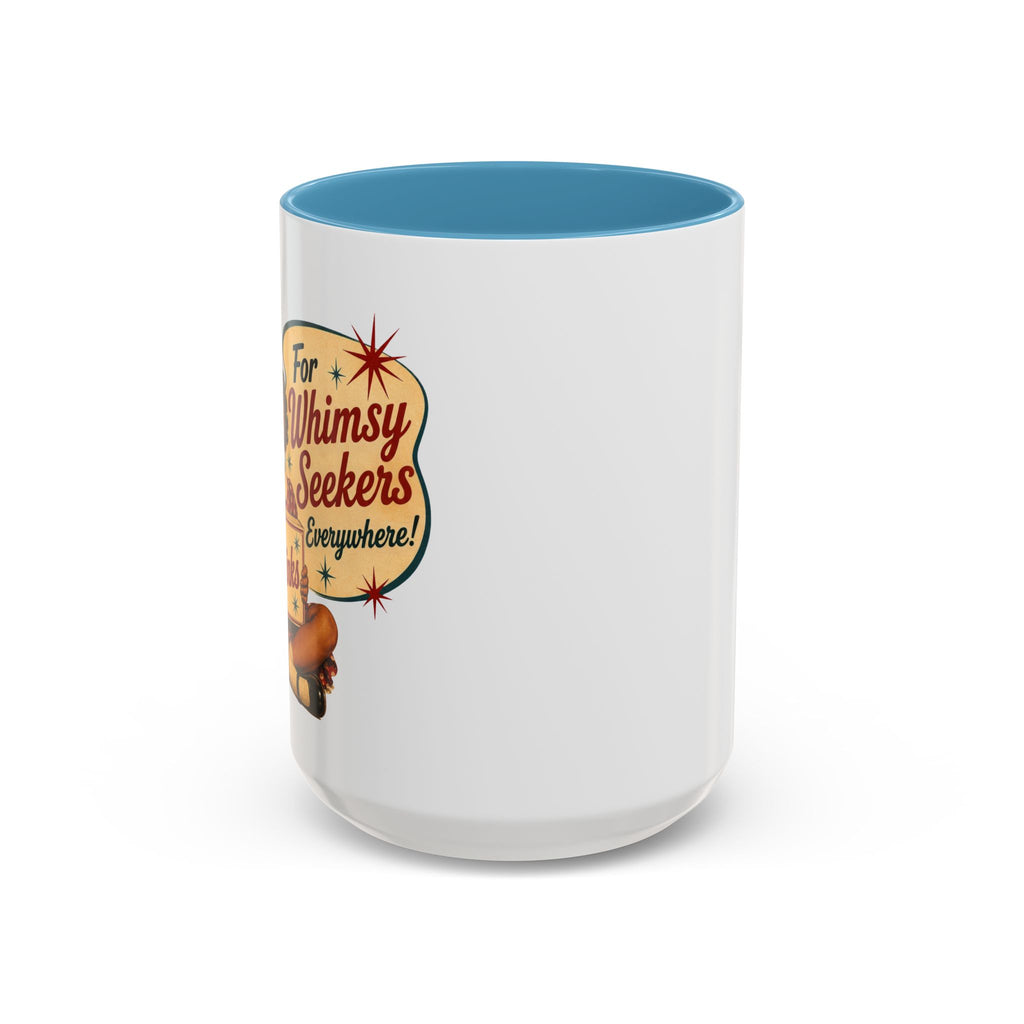 Retro 'For Whimsy Seekers Everywhere' Accent Coffee Mug