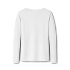 Joie de Vivre Floral V-Neck Tee — Women's Long Sleeve