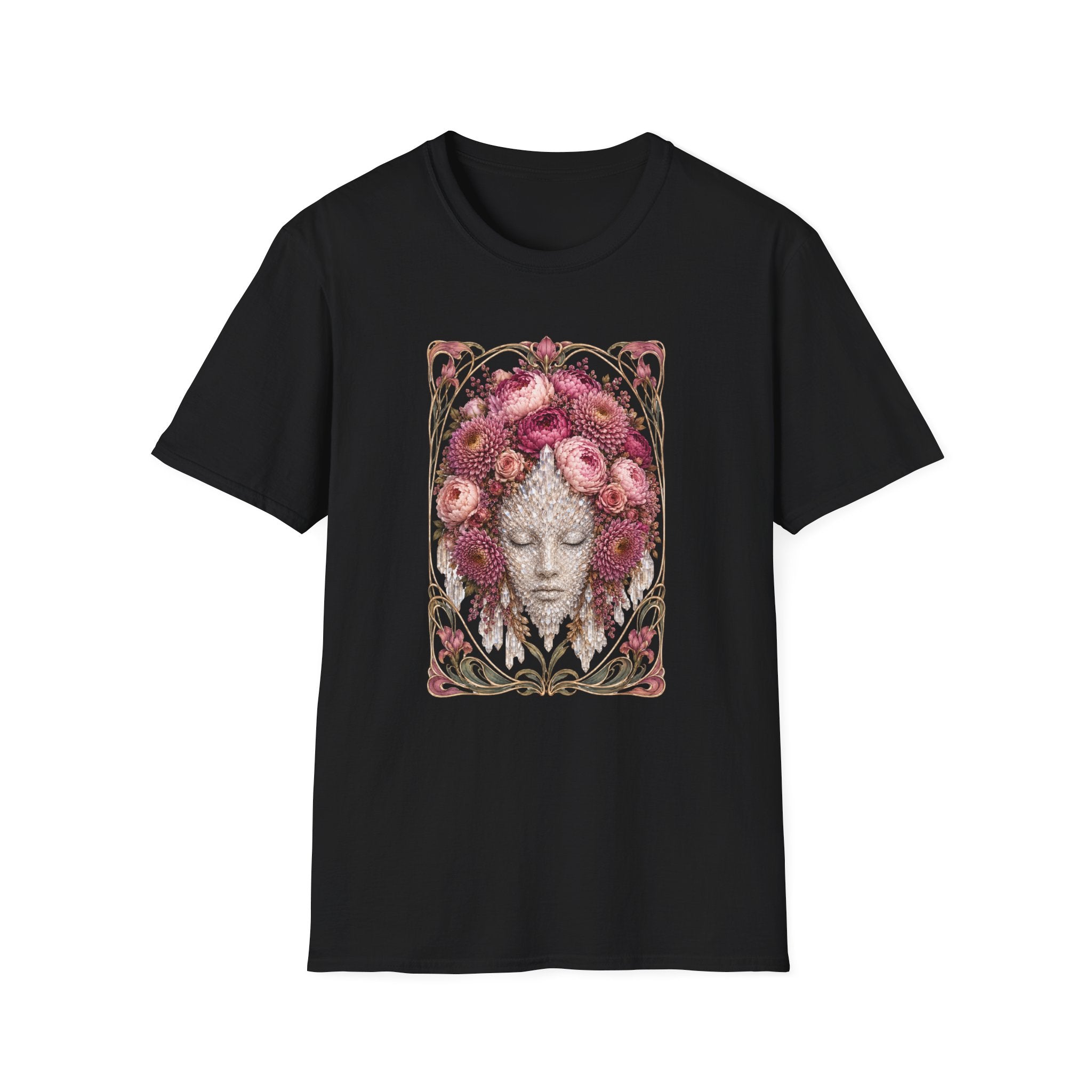 Floral Nouveau Crystal T-Shirt