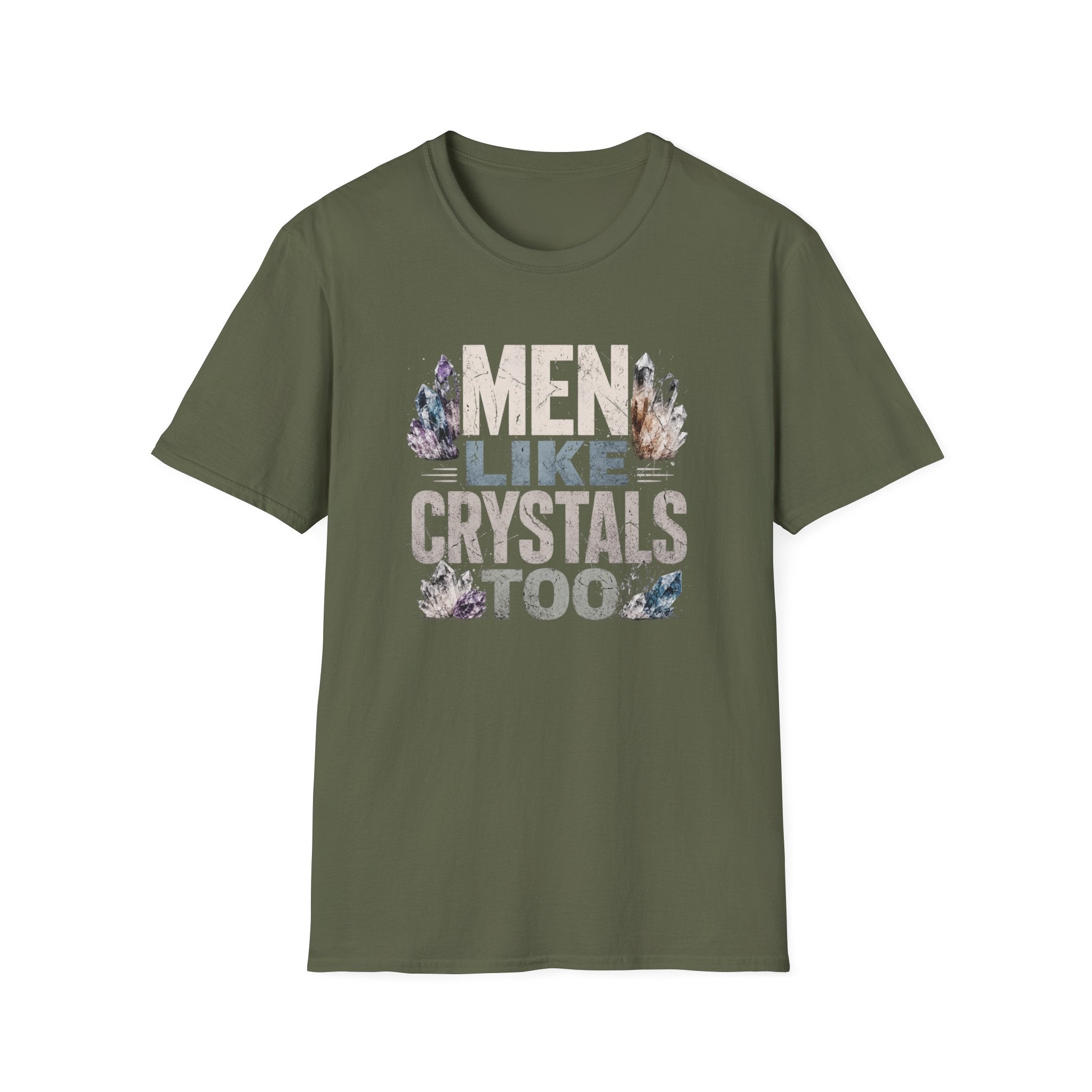 Men Like Crystals T-Shirt