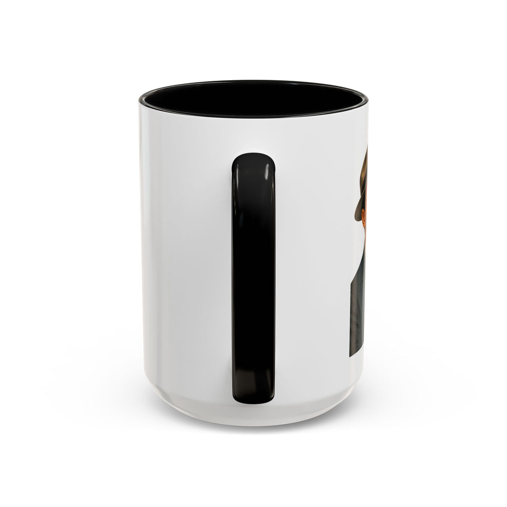 "Peace For a Long Life" Vintage Accent Coffee Mug