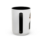 "Peace For a Long Life" Vintage Accent Coffee Mug
