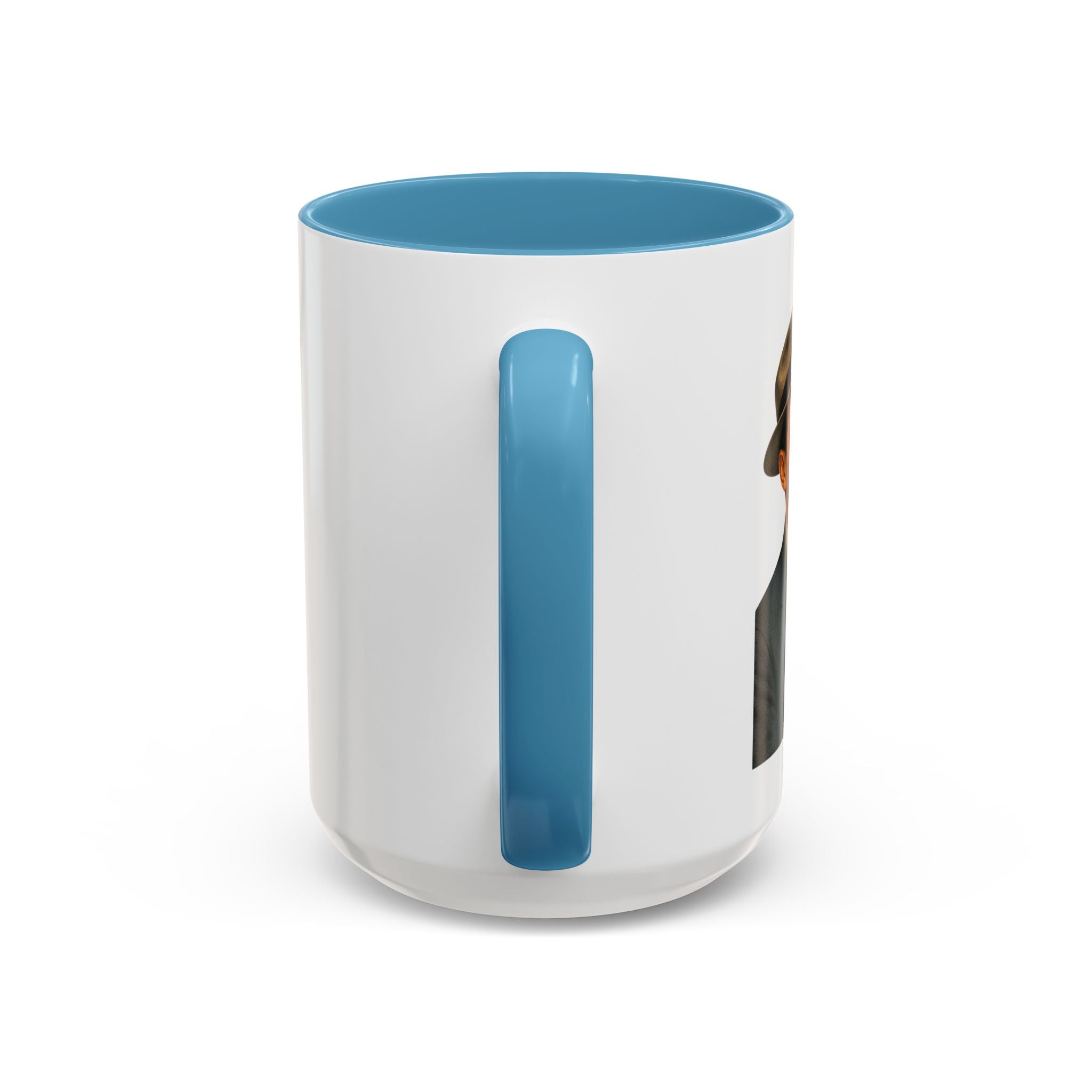 "Peace For a Long Life" Vintage Accent Coffee Mug