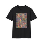 Joie de Vivre  Colorful Floral Graphic Tee