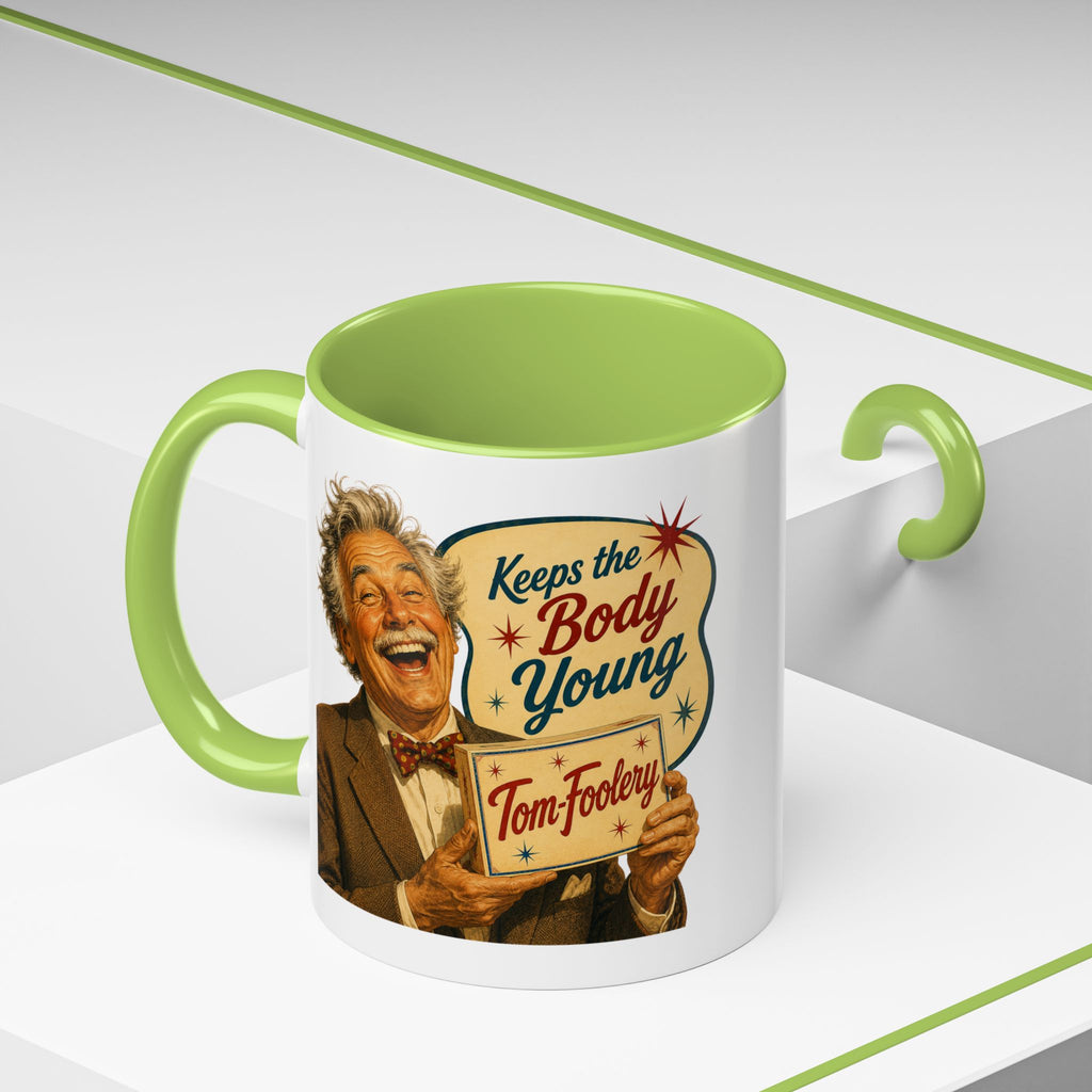 Tom Foolery Retro Accent Coffee Mug