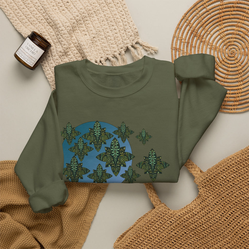 Jade Vine Crewneck Sweatshirt