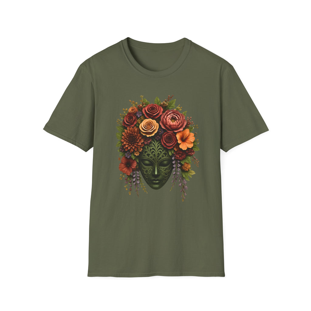 Black Mask Heart T-Shirt