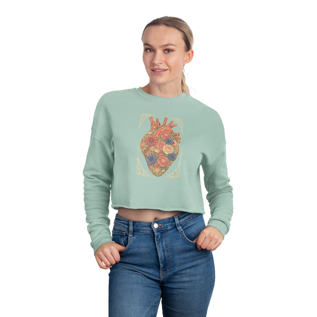 Cropped Sweatshirt —Nouveau Garden