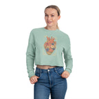 Cropped Sweatshirt —Nouveau Garden