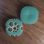 Anemones  Tufted Floor Pillow, Round