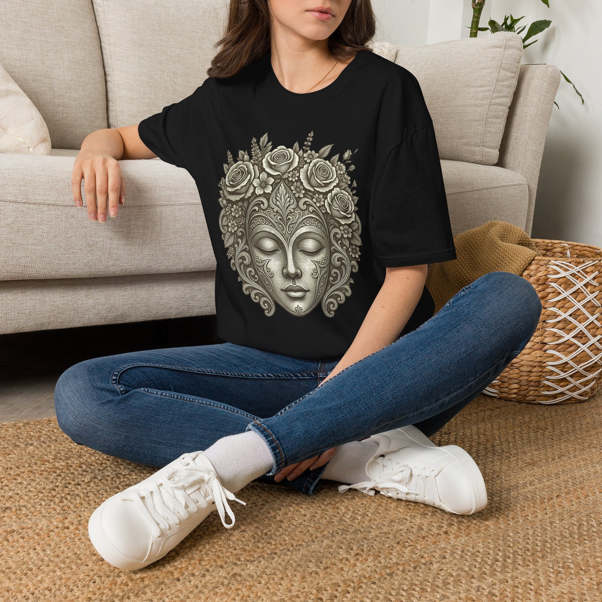 Mask Heart T-Shirt