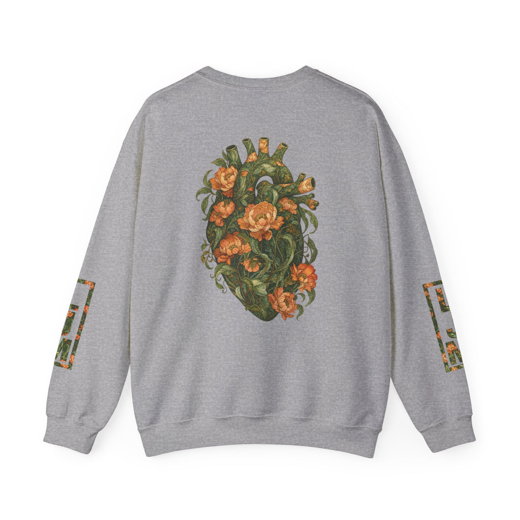 Floral Monogram Crewneck Sweatshirt