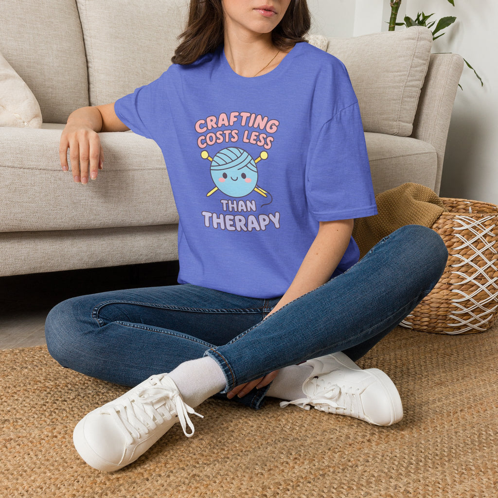 Crafting Cheaper Than Therapy T-Shirt