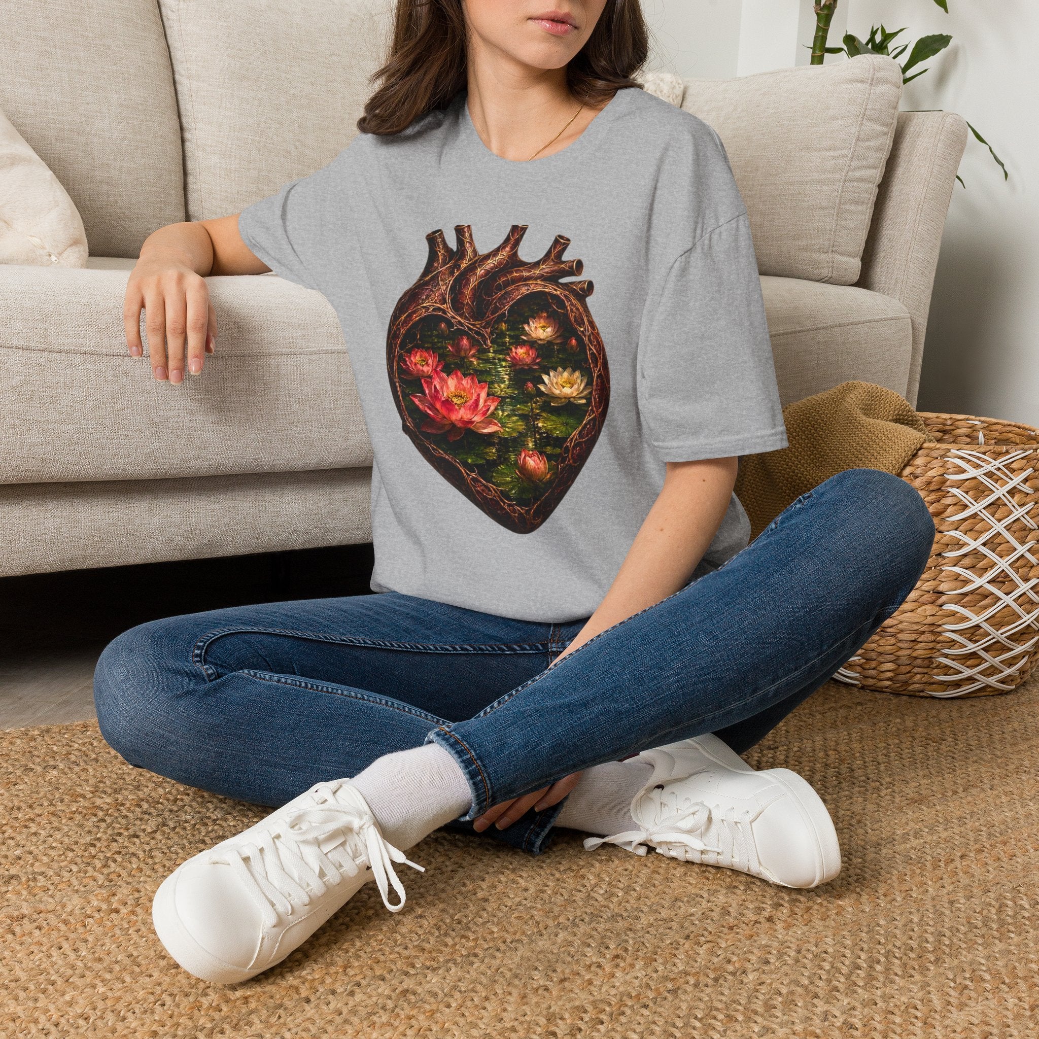Lotus Heart T-Shirt