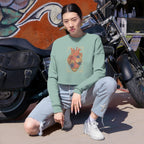 Cropped Sweatshirt —Nouveau Garden