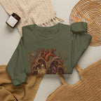 Crystal Heart Crewneck Sweatshirt
