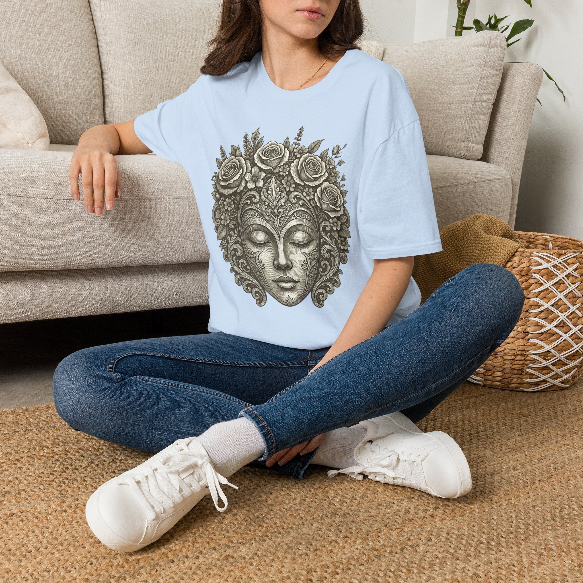 Mask Heart T-Shirt