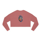 Cropped Sweatshirt —Galaxy Heart
