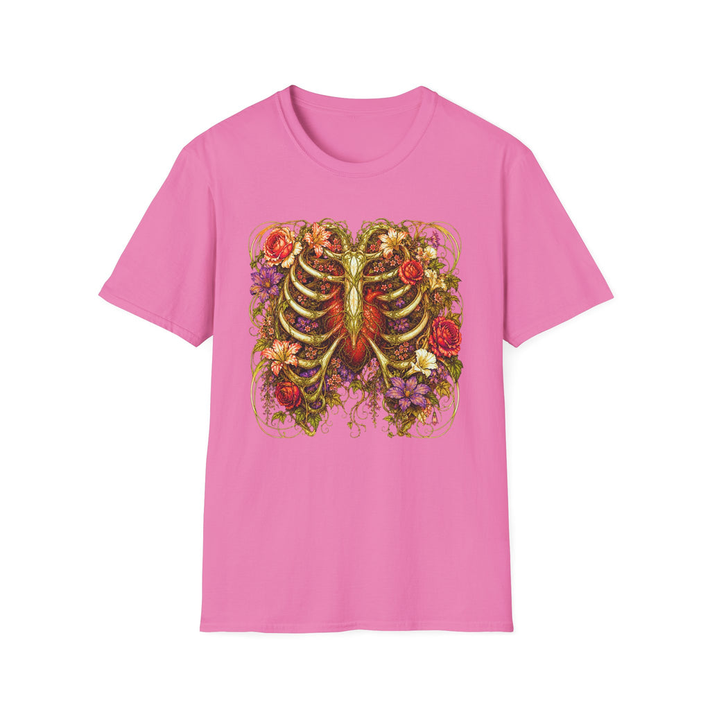 Nouveau Flower Ribcage T-Shirt