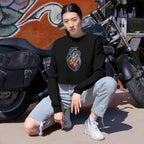 Cropped Sweatshirt —Galaxy Heart