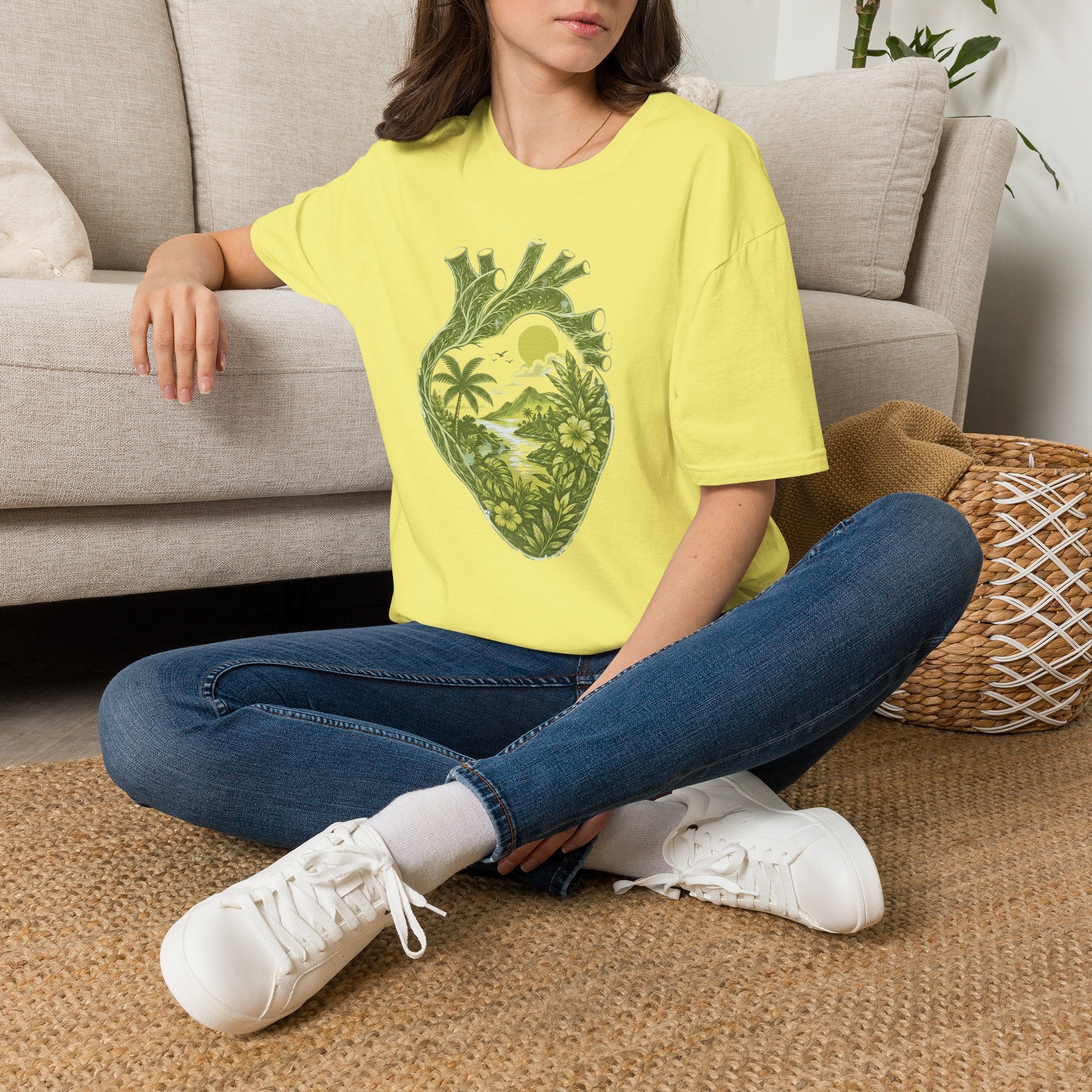Tropical Heart T-Shirt
