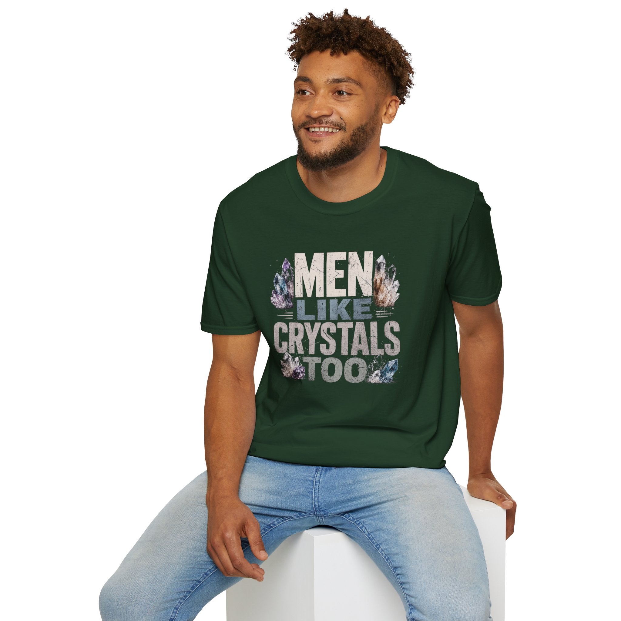 Men Like Crystals T-Shirt