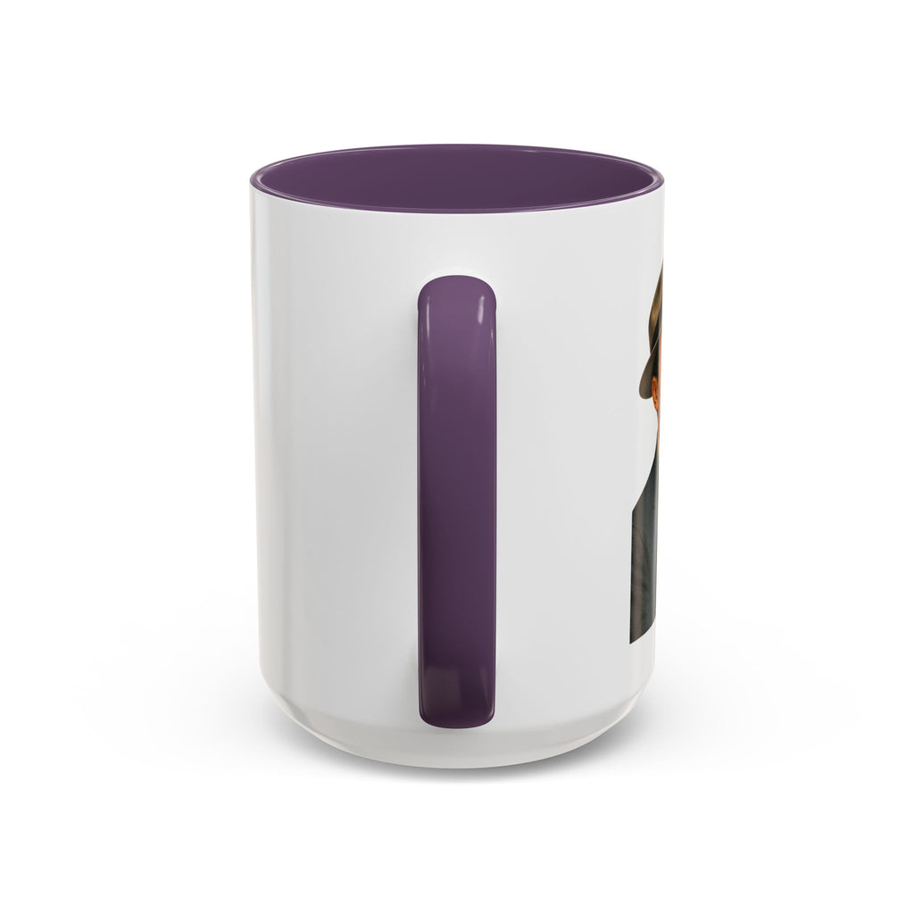 "Peace For a Long Life" Vintage Accent Coffee Mug