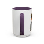 "Peace For a Long Life" Vintage Accent Coffee Mug