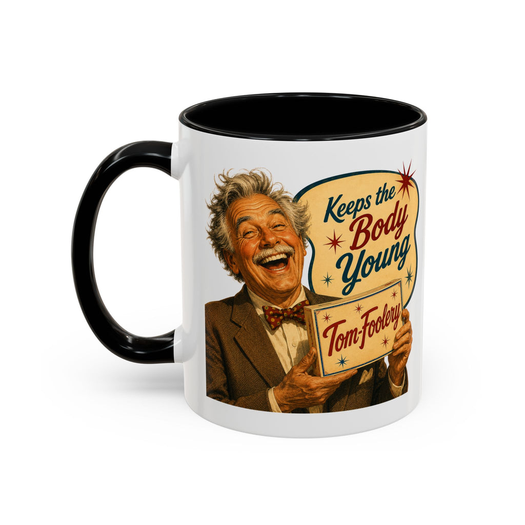 Tom Foolery Retro Accent Coffee Mug