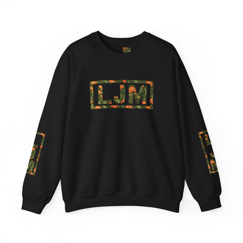 Floral Monogram Crewneck Sweatshirt