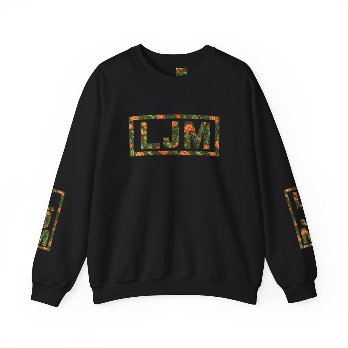 Floral Monogram Crewneck Sweatshirt
