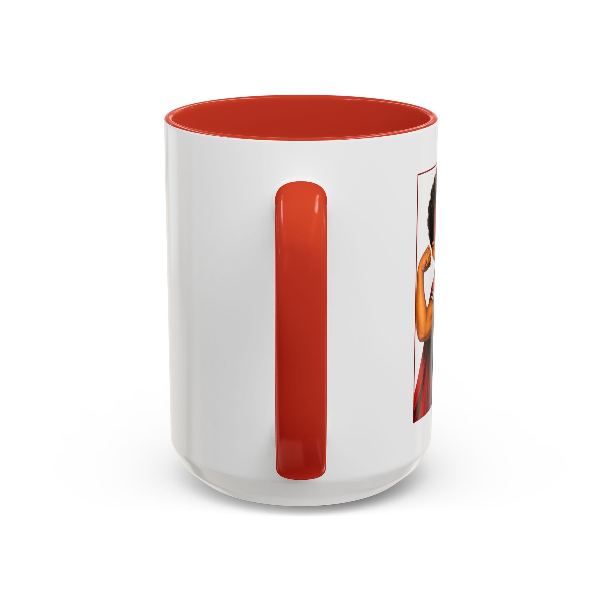 Retro 'Where Heroes & Scars Are Made' Accent Coffee Mug (11/15 oz)
