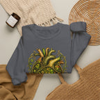 Green Woman Heart Crewneck Sweatshirt