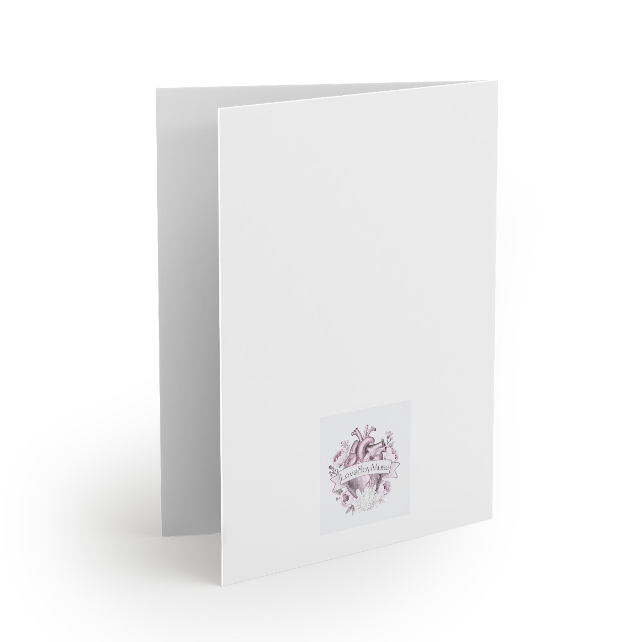 Greeting Card — Vintage Romantic Heart Anatomy Illustration (Pack of 8/16/24)