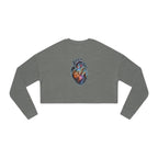 Cropped Sweatshirt —Galaxy Heart