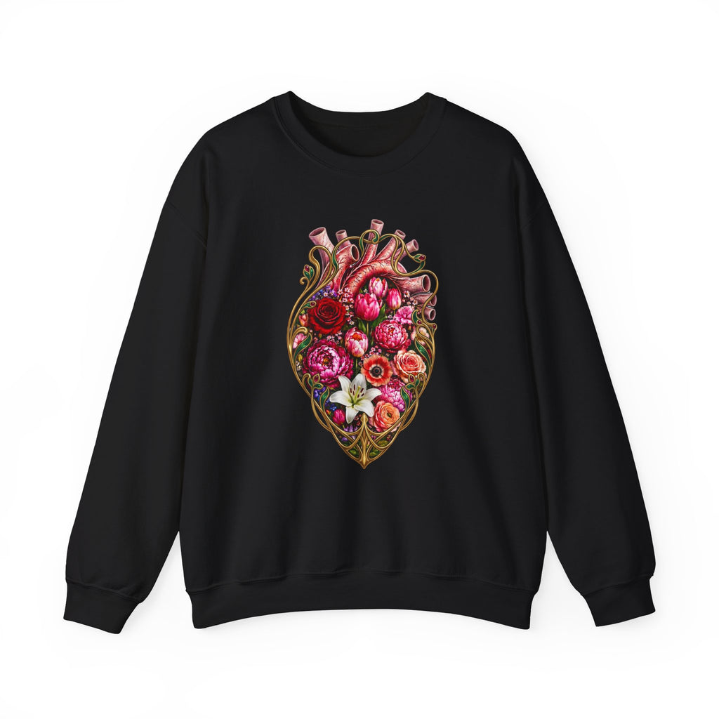 Nouveau Heart Crewneck Sweatshirt