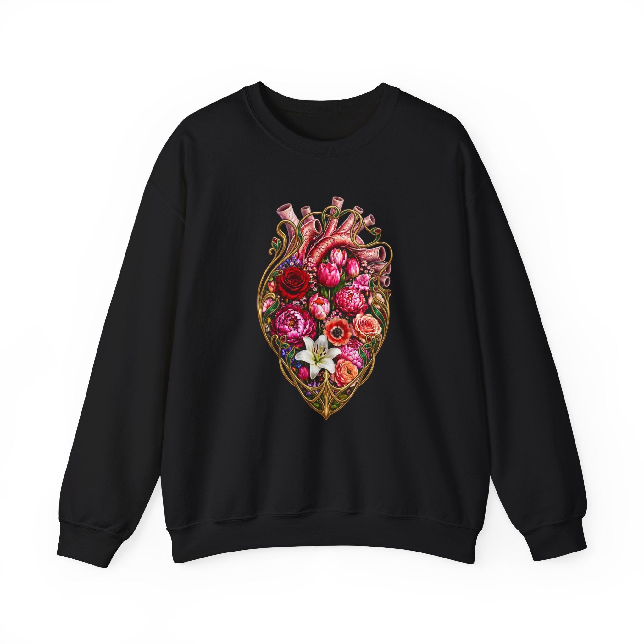 Nouveau Heart Crewneck Sweatshirt