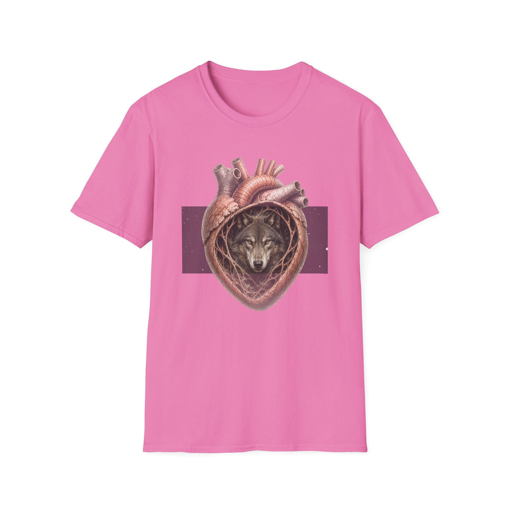 Spirit Wolf Heart T-Shirt