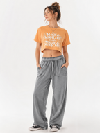 Magic & Miracles Snow Washed Crop Top