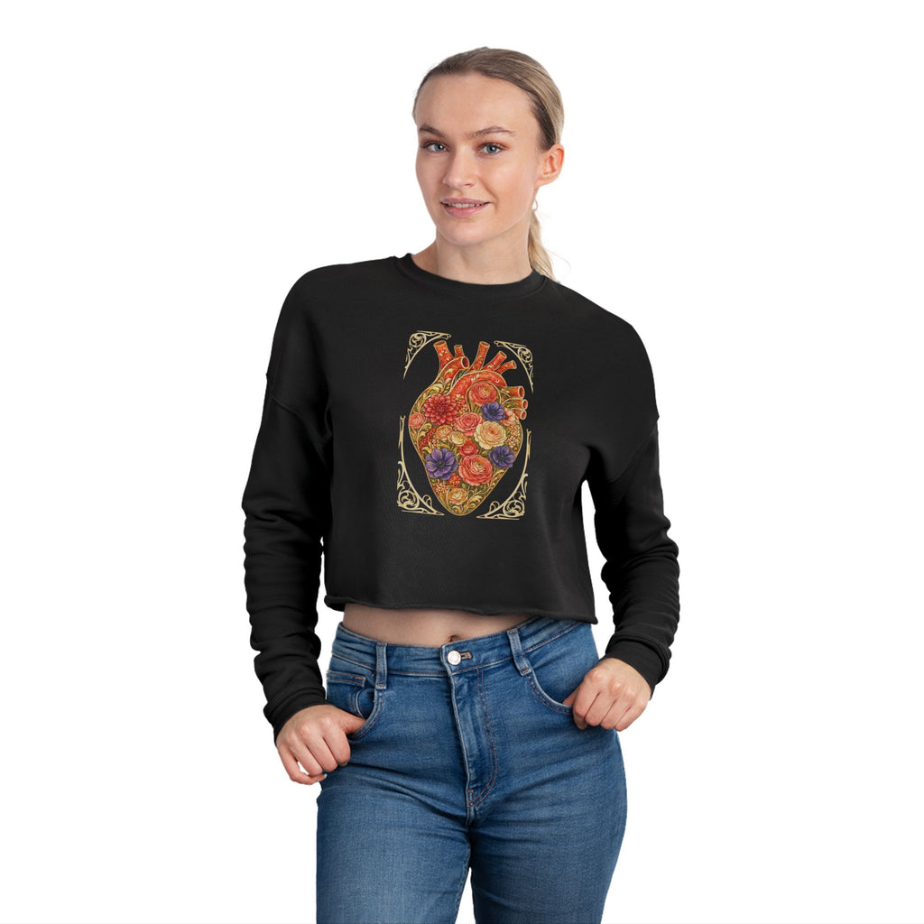 Cropped Sweatshirt —Nouveau Garden