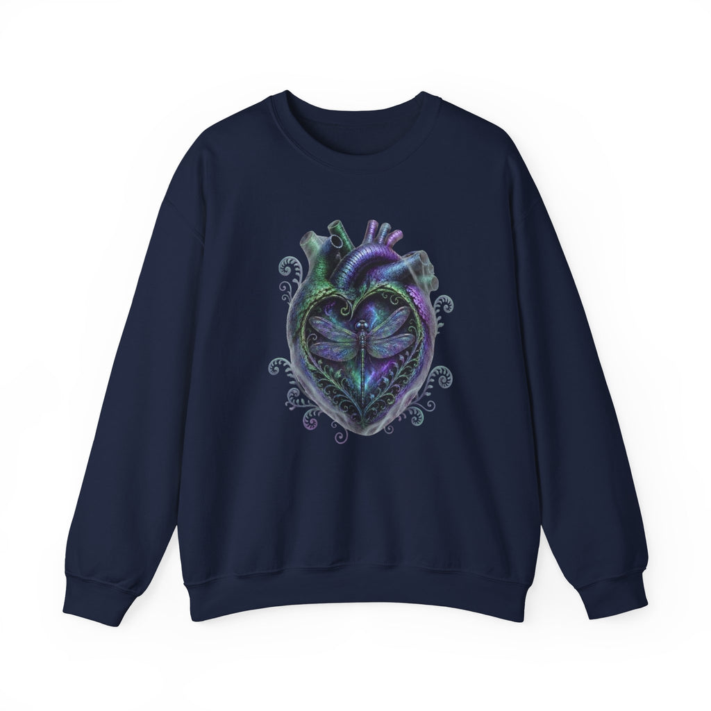 Dragonfly Heart Crewneck Sweatshirt