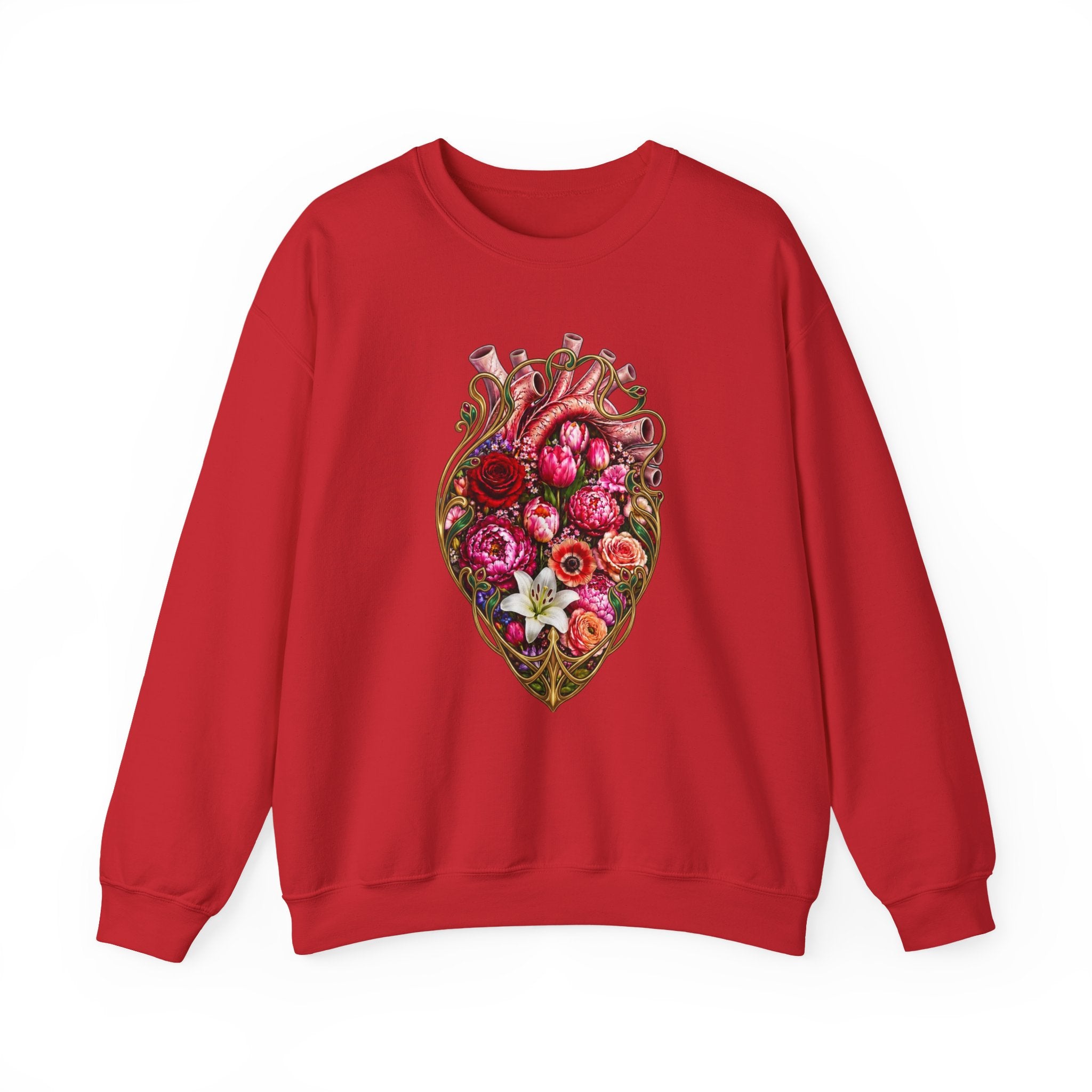 Nouveau Heart Crewneck Sweatshirt
