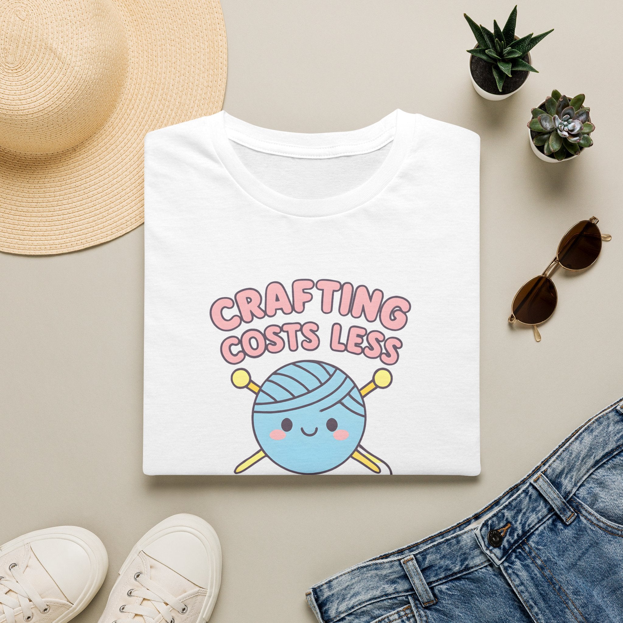 Crafting Cheaper Than Therapy T-Shirt