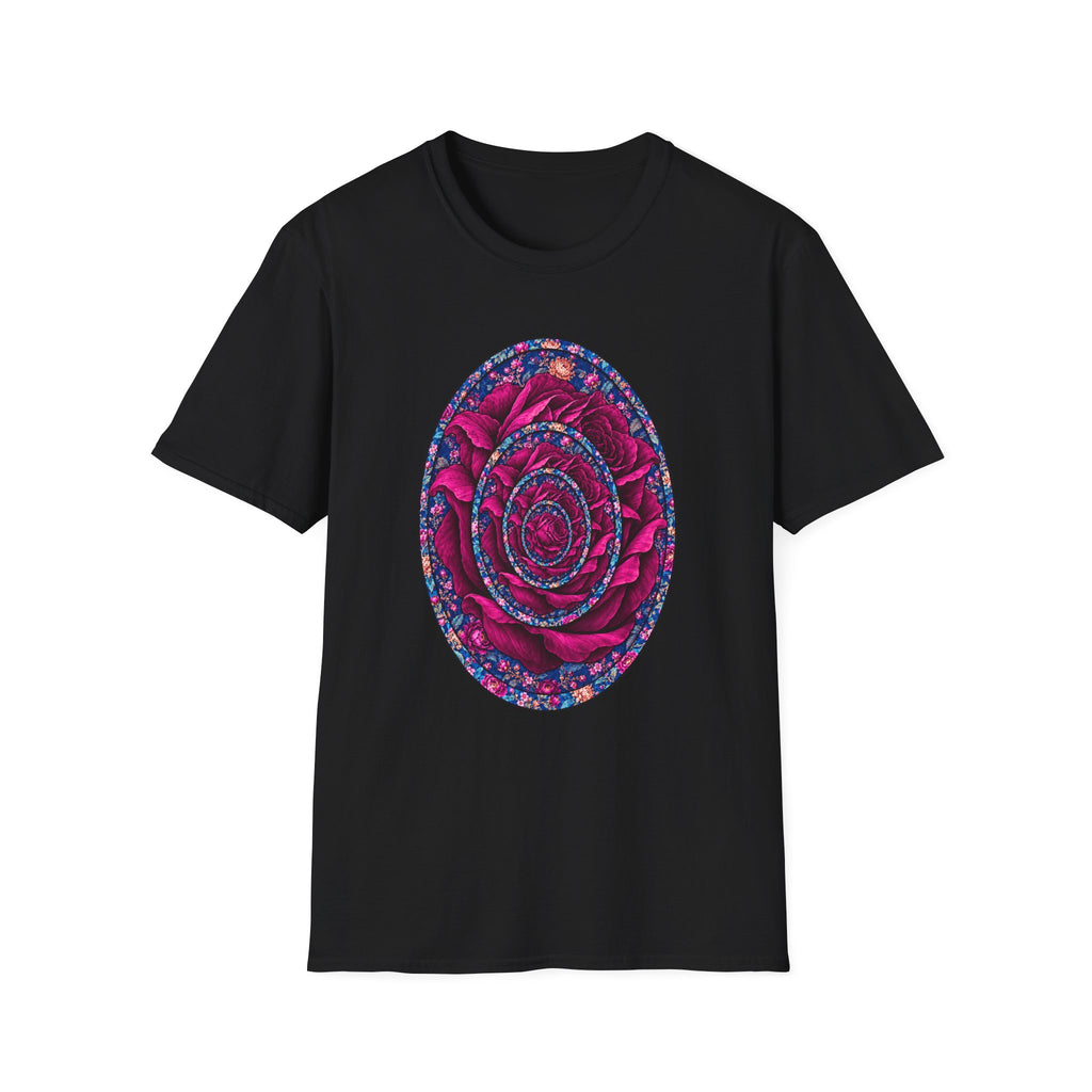 Psychedelic Rose Mandala T-Shirt
