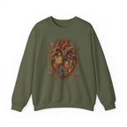 Crystal Heart Crewneck Sweatshirt